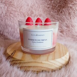 Sorbete de fresa