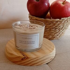 Tarta de manzana (vaso)